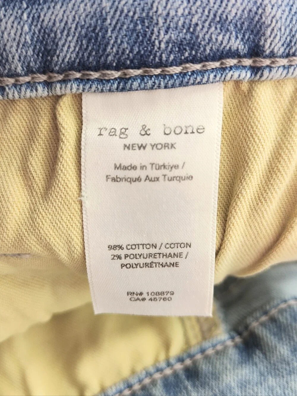 Rag & Bone Piper Mid-rise Ankle Length Bootcut Jeans Women's Size 32 Alturas